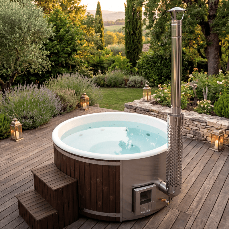 bain nordique en bois 4 a 5 personnes